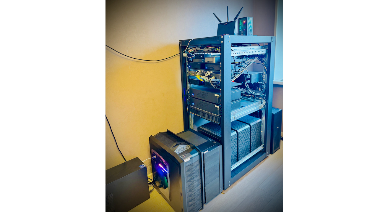 Так выглядит моя домашняя лаборатория